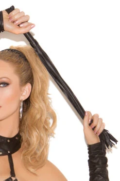 100% Genuine Leather Whip -3 Wish Sexy Shop L9153 Front 2 90486