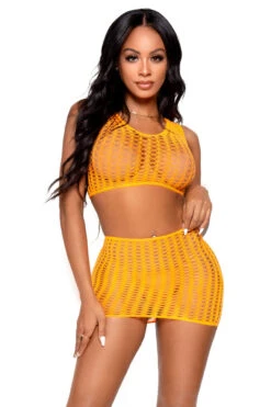 LEG AVENUE Neon Seamless Dance Set