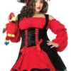 LEG AVENUE Plus Size Vixen Pirate Wench Costume