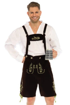 LEG AVENUE Men's Lederhosen Oktoberfest Costume