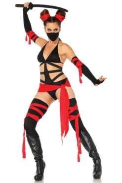 LEG AVENUE Killer Ninja Costume -3 Wish Sexy Shop LA8669301125 ALT03 01521
