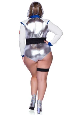 LEG AVENUE Plus Size Galaxy Girl Costume -3 Wish Sexy Shop LA86739X Multicolor Back 2