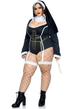 LEG AVENUE Plus Size Sister Sin Costume