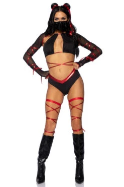 LEG AVENUE Lethal Ninja Costume
