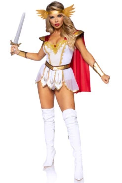 LEG AVENUE Power Princess Costume 9 LEG AVENUE Power Princess Costume -3 Wish Sexy Shop LA87114 multicolor front 1