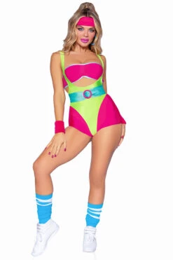 LEG AVENUE 80s Workout Hottie Costume