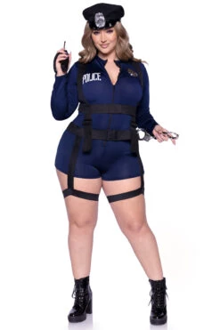 LEG AVENUE Plus Size Handcuff Hottie Costume