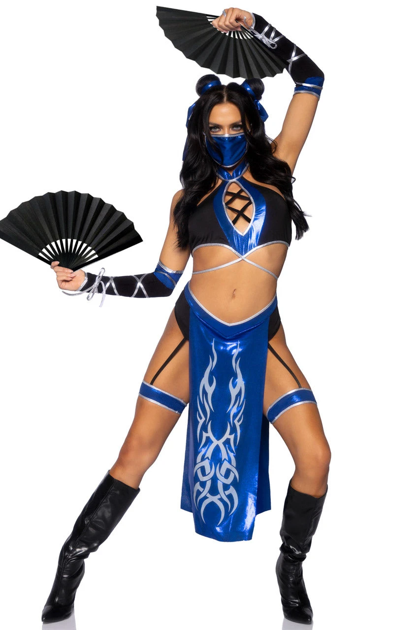 LEG AVENUE Combat Ninja Costume 3 LEG AVENUE Combat Ninja Costume - Image 3