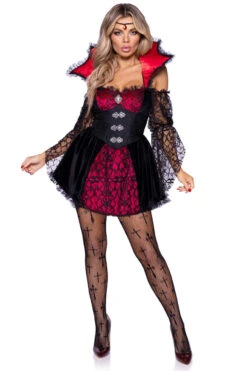 LEG AVENUE Victorian Vampire Costume