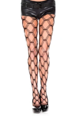 MUSIC LEGS Strappy Net Pantyhose