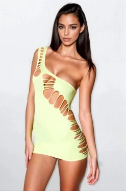 MUSIC LEGS Asymmetrical Seamless Dress