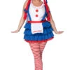 MUSIC LEGS Plus Size Raggedy Ann Costume