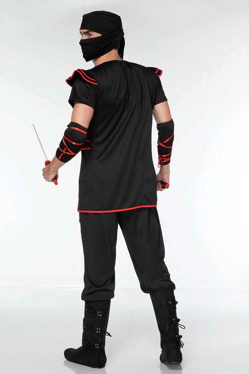 MUSIC LEGS Men's Ruthless Ninja Costume 2 MUSIC LEGS Men's Ruthless Ninja Costume - Image 2