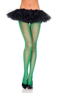 MUSIC LEGS Seamless Fishnets 26 MUSIC LEGS Seamless Fishnets -3 Wish Sexy Shop ML9001 Kellygreen 60198