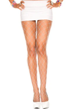 MUSIC LEGS Diamond Net Fishnet Pantyhose -3 Wish Sexy Shop ML9024 Turquise 21961