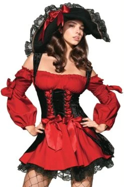 LEG AVENUE Vixen Pirate Wench Costume