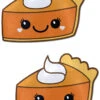 Happy Kawaii Pumpkin Pie Pasties