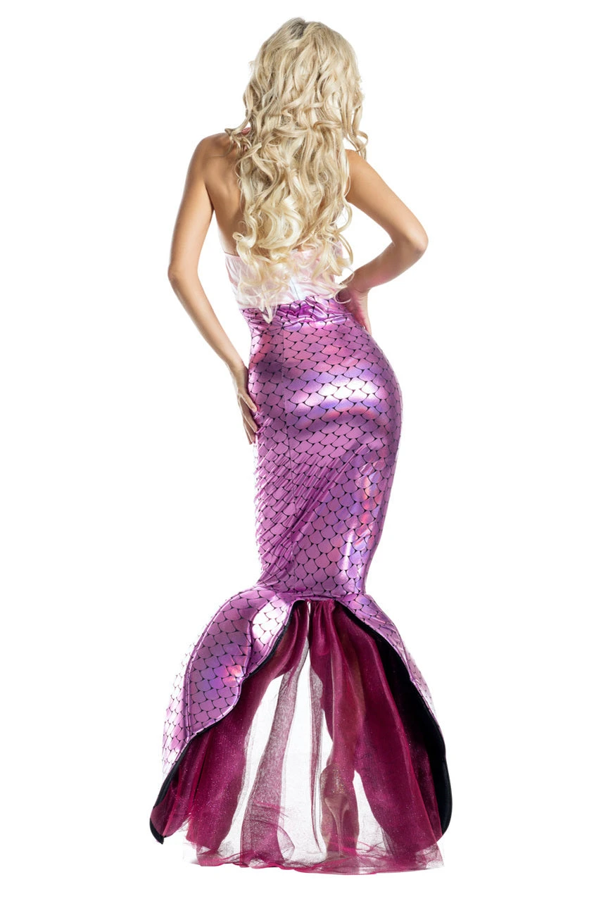 Blushing Beauty Mermaid Costume 2 Blushing Beauty Mermaid Costume - Image 2