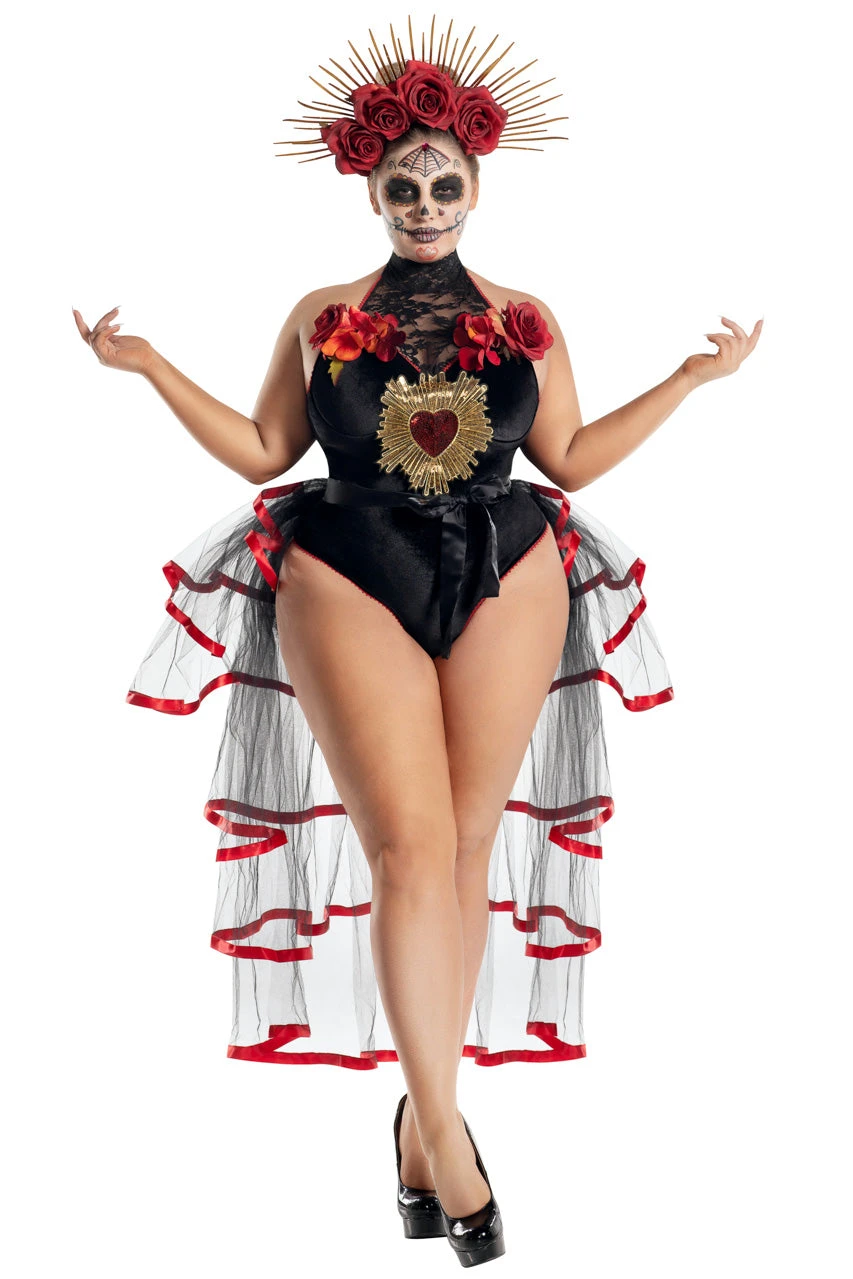 Plus Size La Muerta Costume 1 Plus Size La Muerta Costume