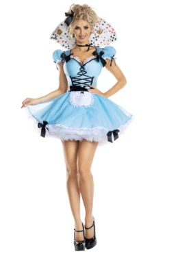 Deck Of Cards Alice Costume 5 Deck Of Cards Alice Costume -3 Wish Sexy Shop PK2343 as shown front 1