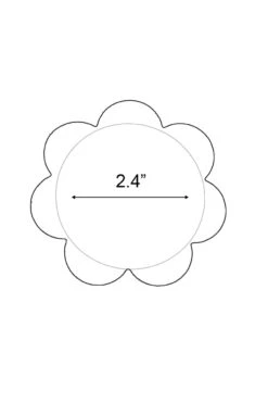 Red Sequins Petal Nipple Pasties -3 Wish Sexy Shop Petal measurements 31667