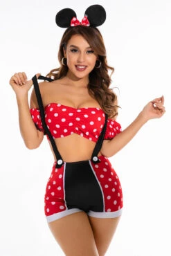 Pinup Minnie Mouse Costume 9 Pinup Minnie Mouse Costume -3 Wish Sexy Shop R4276 front 1