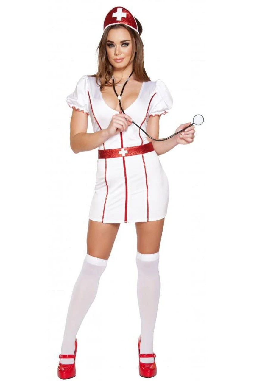Caretaker Cutie Nurse Costume 1 Caretaker Cutie Nurse Costume