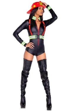 Hot Fire Woman Hat -3 Wish Sexy Shop R5020 front 32681