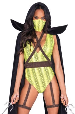 Desert Combat Ninja Costume 7 Desert Combat Ninja Costume -3 Wish Sexy Shop R5039 2 front 65471