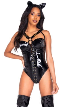 Feline Fatale Costume -3 Wish Sexy Shop R5048 front 86911