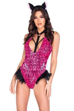 Feisty Leopard Costume -3 Wish Sexy Shop R5049 front 39473