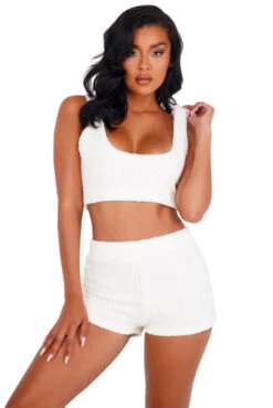 Cozy Fuzzy Short Set -3 Wish Sexy Shop RLI412 57357