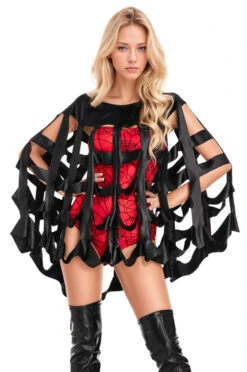 Webbed Hero Costume 10 Webbed Hero Costume -3 Wish Sexy Shop RM10052 black front 2