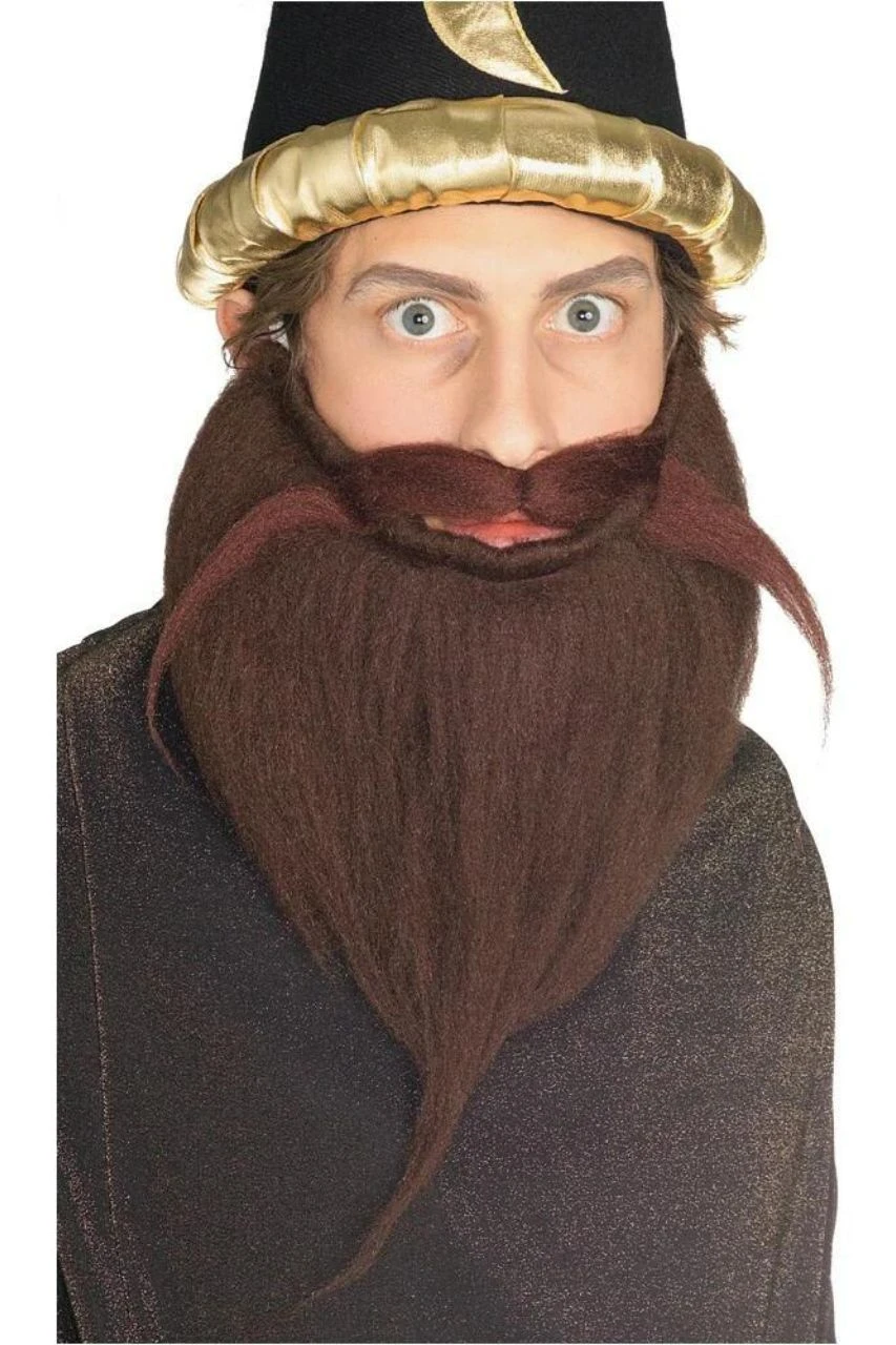 8" Beard & Moustache Set 2 8" Beard & Moustache Set - Image 2