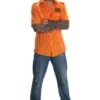 Men's Orange Prisoner Shirt Costume