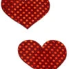 Big Red Heart Sequin Nipple Pasties