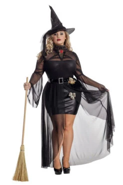 Plus Size Gothic Witch Costume -3 Wish Sexy Shop S2097X Plus Gothic Witch Ft 82448 63d64aa8 0b1c 4346 bcb5 ae4e8138a0cc