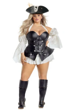 Plus Size Black Pearl Pirate Costume