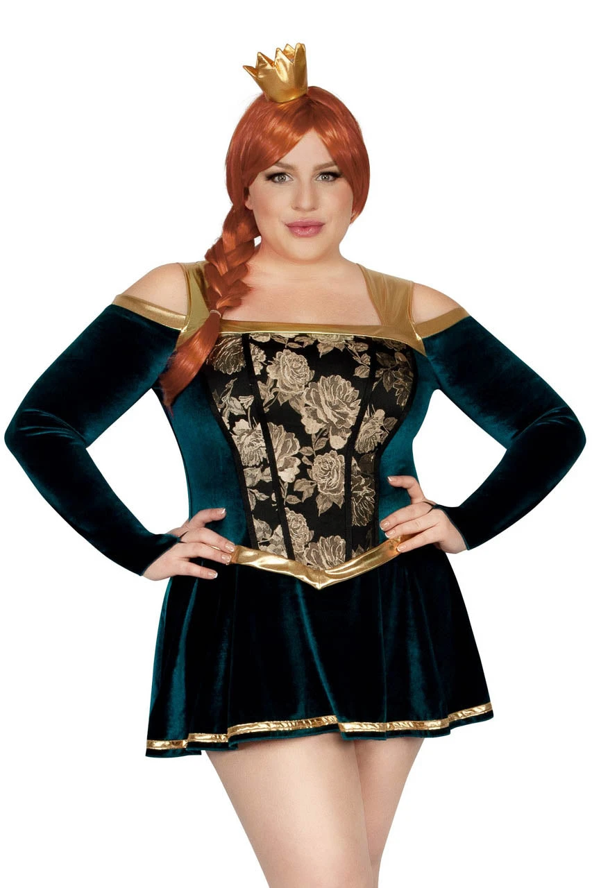 Plus Size Princess Ogre Costume 3 Plus Size Princess Ogre Costume - Image 3