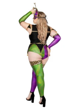 Plus Size Carnival Cutie Costume -3 Wish Sexy Shop SAS2342X as shown back 1