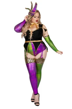 Plus Size Carnival Cutie Costume -3 Wish Sexy Shop SAS2342X as shown front 2