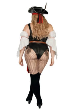 Plus Size Arr Pirate Costume -3 Wish Sexy Shop SAS2353X as shown back 11