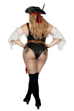 Plus Size Arr Pirate Costume -3 Wish Sexy Shop SAS2353X as shown back 2