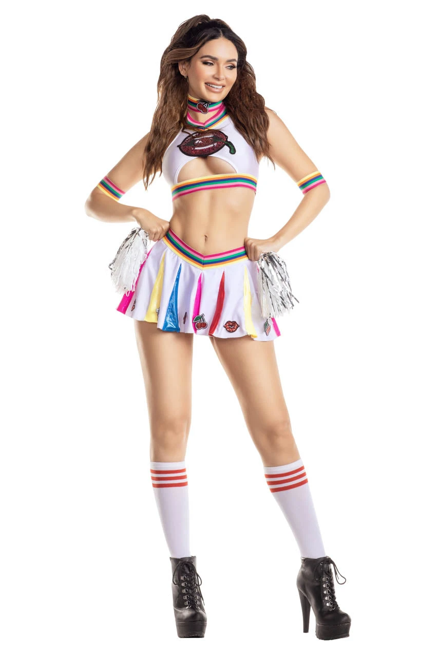 Bomb Cherry Cheerleader Costume 1 Bomb Cherry Cheerleader Costume