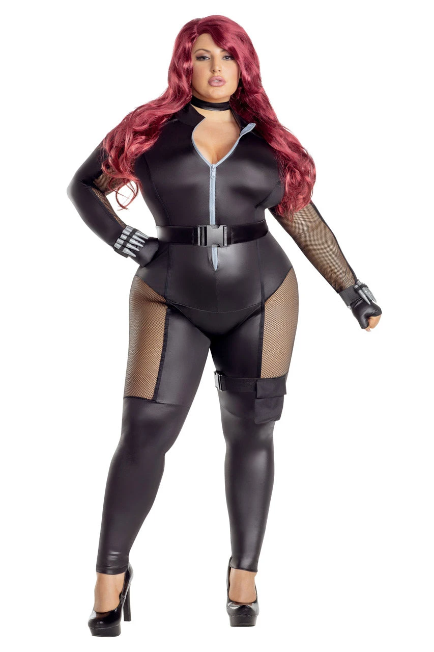 Plus Size Avenging Assassin Costume 1 Plus Size Avenging Assassin Costume