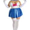 Plus Size Anime School Girl Costume