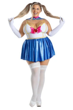Plus Size Anime School Girl Costume