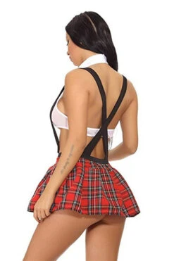 Study Buddy Lingerie Costume -3 Wish Sexy Shop SI LH081 red white
