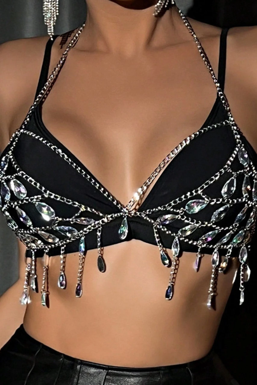 Draped Chain Bra 4 Draped Chain Bra - Image 4