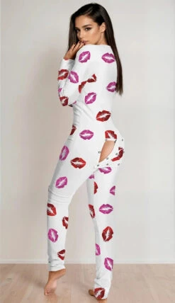 Sexy Open Back Long Johns -3 Wish Sexy Shop SI Q LH111 lips back